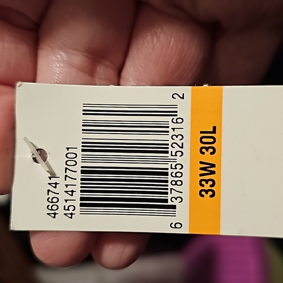 IZOD Wrinkle Resistant Heritage Chino Mens Double Pleated Navy Blue NWT 33Wx30L - Picture 13 of 13